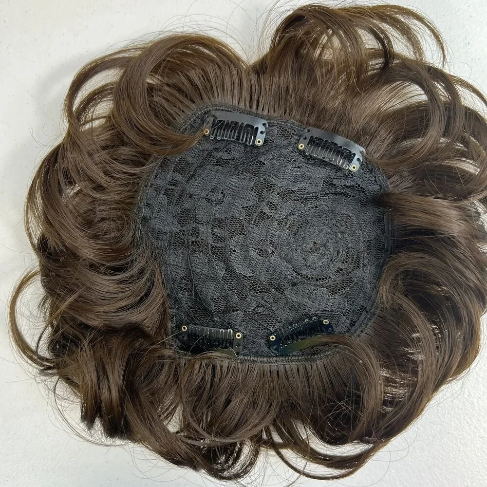 Raquel Welch‎ Transformations Sonata Hair Topper R6 Dark Chocolate Clip In Piece